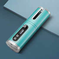 HKM-929299 Wireless Automatic Curling Iron with Tourmaline Ceramic, Adjustable Temperature, Suitable for Wet and Dry Hair