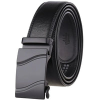 HKM-808659 Genuine Leather Automatic Men's Belt - Model LY36-21702-1