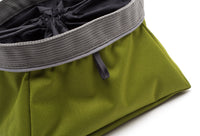 HKM-555859 Collapsible Waterproof Pet Bowl for Food and Water - Eco-Friendly Materials, Green, 20x20x9.5cm
