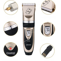 HKM-936467 Ceramic 24-Tooth & 33-Tooth Dog Hair Clipper with A-Type Cutter Head