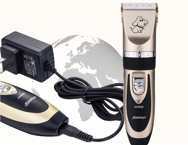 HKM-936467 Ceramic 24-Tooth & 33-Tooth Dog Hair Clipper with A-Type Cutter Head