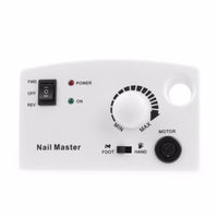 HKM-223059 Professional Electric Nail Polisher with Adjustable Speed and Ergonomic Design - Available in Pink, White, and Black
