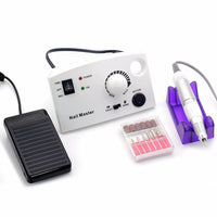 HKM-223059 Professional Electric Nail Polisher with Adjustable Speed and Ergonomic Design - Available in Pink, White, and Black