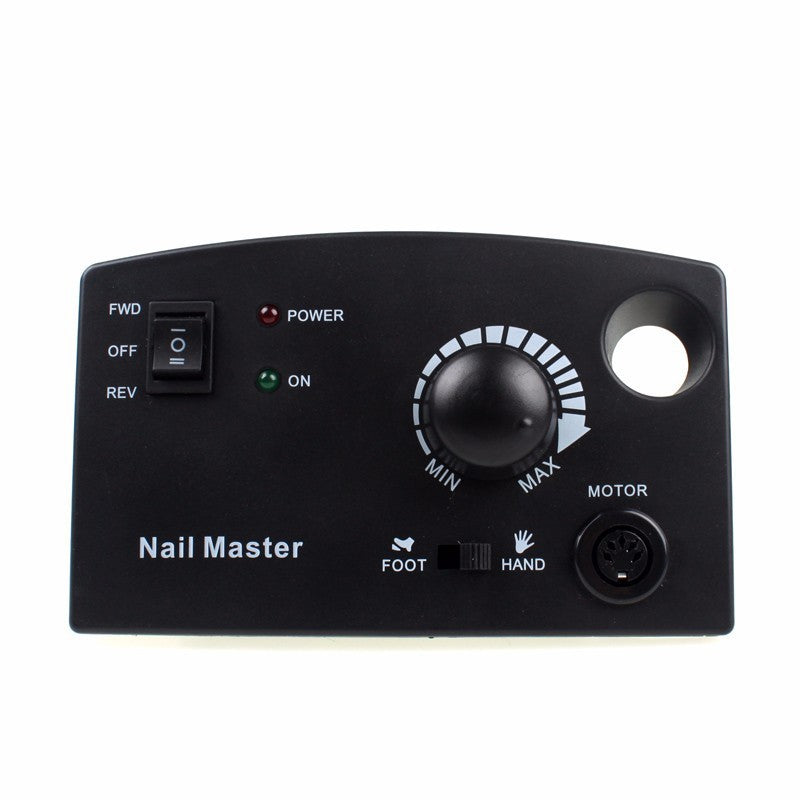 HKM-223059 Professional Electric Nail Polisher with Adjustable Speed and Ergonomic Design - Available in Pink, White, and Black