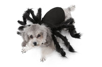 HKM-801107 Pet Spider Costume for Dogs and Cats - Feather Dress Up Outfit for Halloween and Parties