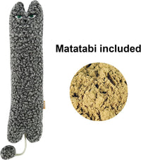 HKM-460051 Catnip Kicking Pillow Toy for Cats and Kittens - Soft and Safe Design with Matatabi for Stress Relief