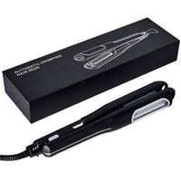 HKM-861395 Ceramic Tourmaline Electric Curling Iron for Quick Styling, 16MM-20MM Diameter