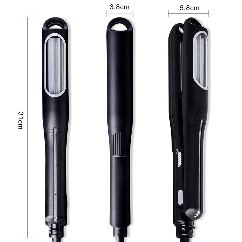 HKM-861395 Ceramic Tourmaline Electric Curling Iron for Quick Styling, 16MM-20MM Diameter