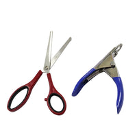 HKM-982739 Pet Grooming Tools Set - Essential Cleaning and Grooming Supplies for Dogs made of Pu and Stainless Steel