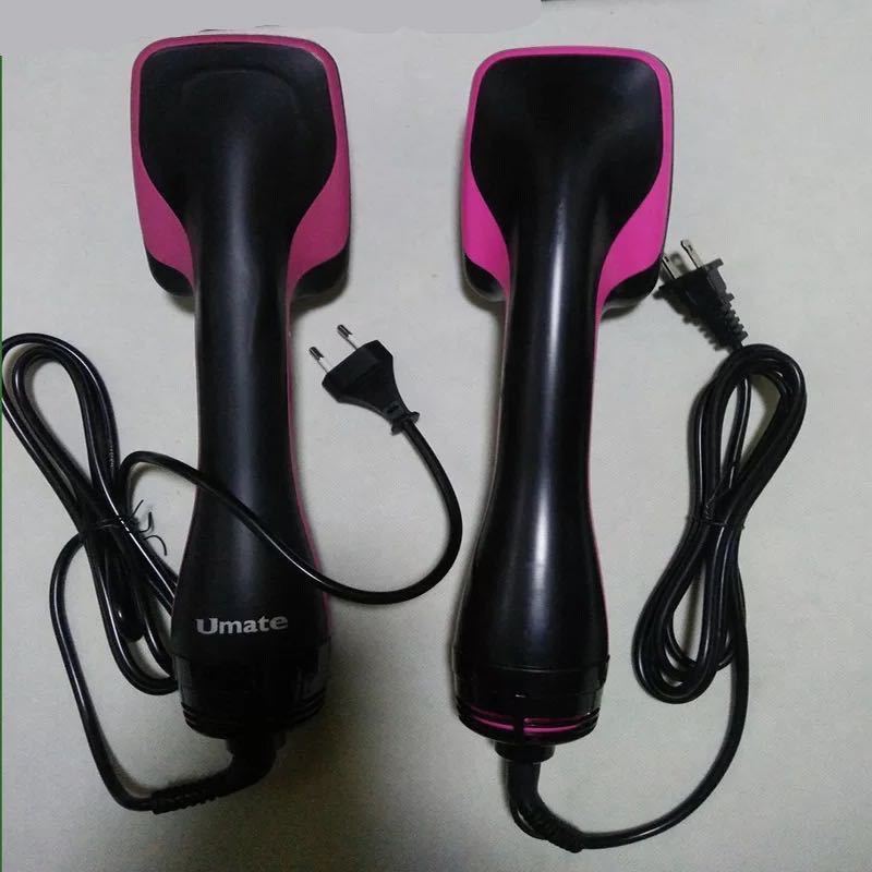 HKM-893011 2-in-1 Electric Hair Dryer Comb for Quick Drying and Straightening, Suitable for Wet and Dry Hair