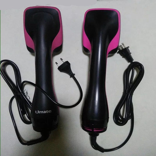 HKM-893011 2-in-1 Electric Hair Dryer Comb for Quick Drying and Straightening, Suitable for Wet and Dry Hair