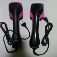 HKM-893011 2-in-1 Electric Hair Dryer Comb for Quick Drying and Straightening, Suitable for Wet and Dry Hair