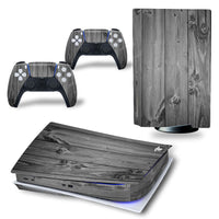 HKM-678355 Colorful Sticker Handle & Console Skin for PS5 - Frosted Finish, 3-Piece Set
