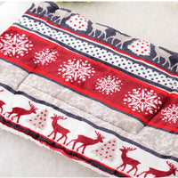 HKM-138771 Cozy Flannel and Cotton Dog Mat in Multiple Sizes