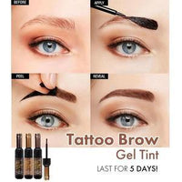 HKM-490387 Matte Red Wine Eyebrow Cream for Shaping and Waterproof Definition - 6g