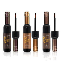 HKM-490387 Matte Red Wine Eyebrow Cream for Shaping and Waterproof Definition - 6g