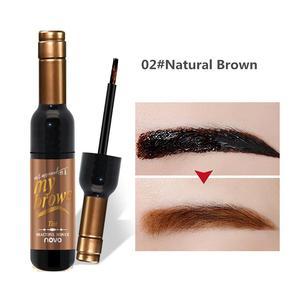 HKM-490387 Matte Red Wine Eyebrow Cream for Shaping and Waterproof Definition - 6g