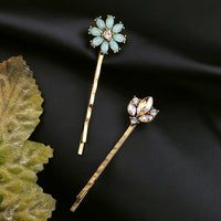 HKM-651283 Retro Alloy Hair Accessory - 6.2 cm Stylish Clip for Effortless Hair Styling