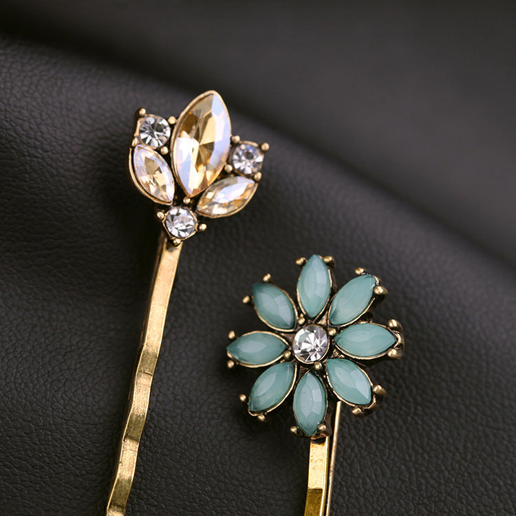 HKM-651283 Retro Alloy Hair Accessory - 6.2 cm Stylish Clip for Effortless Hair Styling