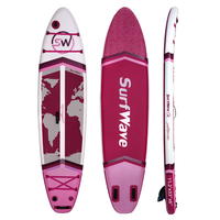 HKM-520659 Inflatable Stand-Up Paddle Board for Water Adventures - Lightweight and Portable Design