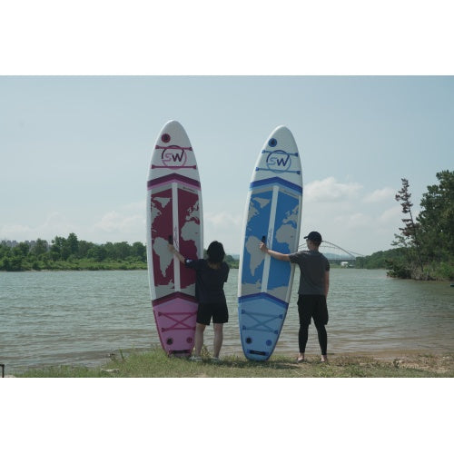 KTX-520659 Inflatable Stand-Up Paddle Board for Water Adventures - Lightweight and Portable Design