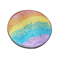 HKM-292627 Rainbow Makeup Powder Highlighter for Face and Eyes, 6g