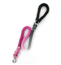 HKM-181459 Hand-Woven Cotton Dog Walking Traction Rope - 100CM, Tropical Beach Design