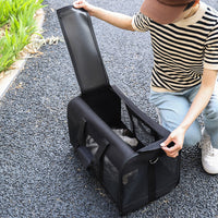 HKM-136147 Portable Foldable Pet Carrier for Dogs and Cats - Breathable Travel Handbag