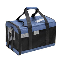 HKM-136147 Portable Foldable Pet Carrier for Dogs and Cats - Breathable Travel Handbag
