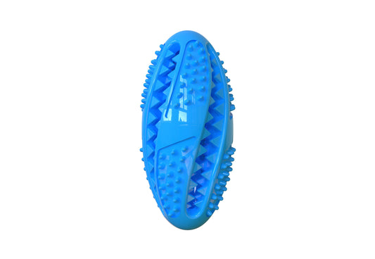 HKM-423827 Round Rubber Food Dispensing Pet Toy Ball for Dogs - Eco-Friendly Puzzle Teeth Cleaning Toy