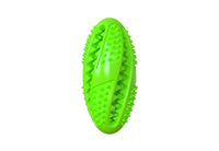 HKM-423827 Round Rubber Food Dispensing Pet Toy Ball for Dogs - Eco-Friendly Puzzle Teeth Cleaning Toy
