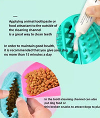 HKM-423827 Round Rubber Food Dispensing Pet Toy Ball for Dogs - Eco-Friendly Puzzle Teeth Cleaning Toy