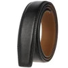 HKM-589331 Men's Leather Belt, Model LY35-122, Classic Style, No Buckle Design