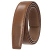 HKM-589331 Men's Leather Belt, Model LY35-122, Classic Style, No Buckle Design