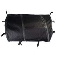 HKM-613651 Foldable Pet Pad for Backseat - Medium Soft Oxford Cloth, Solid Color Options in Black and Gray