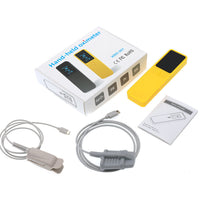 HKM-459603 Palm Pulse Oximeter with 2.2-Inch Color OLED Display, Monitors Blood Oxygen Saturation, Pulse Rate, and Perfusion Index