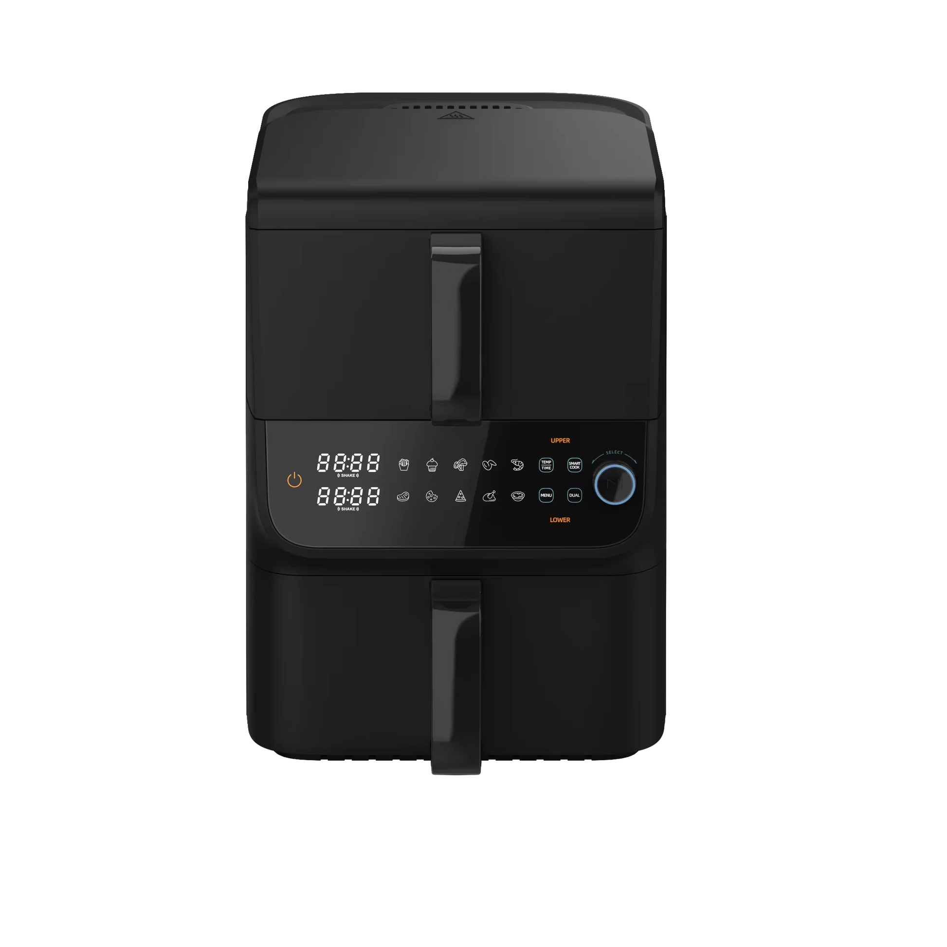 KTX-827475 Dual Core 11L Electric Air Fryer with Smart Control and Stainless Steel Design