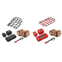 HKM-944659 Wooden Climbing Car Suitcase Set with Shovel - Ideal for Imaginative Play