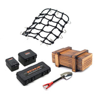 HKM-944659 Wooden Climbing Car Suitcase Set with Shovel - Ideal for Imaginative Play