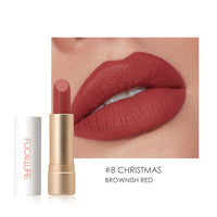 HKM-989971 Matte Lipstick in 12 Versatile Shades - Long-Lasting & Beautiful Finish