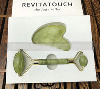 HKM-523987 Jade Roller and Gua Sha Set for Facial Massage and Skin Care