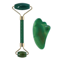 HKM-523987 Jade Roller and Gua Sha Set for Facial Massage and Skin Care