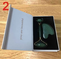 HKM-523987 Jade Roller and Gua Sha Set for Facial Massage and Skin Care
