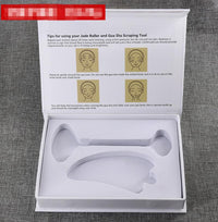 HKM-523987 Jade Roller and Gua Sha Set for Facial Massage and Skin Care
