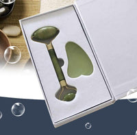 HKM-523987 Jade Roller and Gua Sha Set for Facial Massage and Skin Care