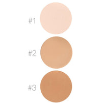 HKM-729811 Natural Bridge Pressed Face Makeup Powder - 3 Shades Available, UV Protection, Smooth Finish