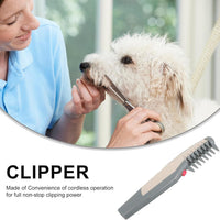 HKM-499731 Precision Pet Hair Trimmer - Electric Grooming Razor for Convenient Home Grooming