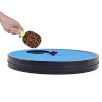 HKM-319763 Slow Feed Pet Toy for Nail Grinding - Durable Plastic in Black and Blue