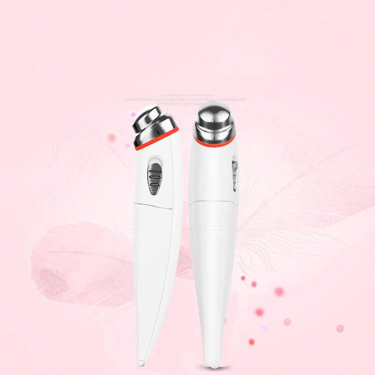 HKM-293459 Electric Ultrasonic Eye Pencil with Vibration Function - TL-730, White