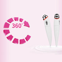 HKM-293459 Electric Ultrasonic Eye Pencil with Vibration Function - TL-730, White